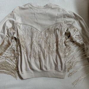 Levi’s fringe sweatshirt